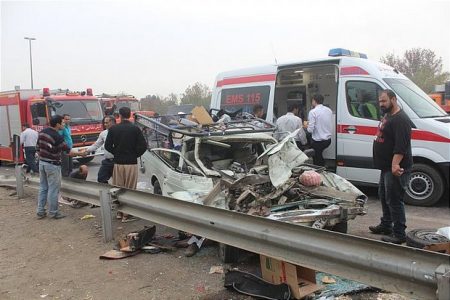 ۹۹۹ نفر در حوادث رانندگی جان  خود را از دست دادند