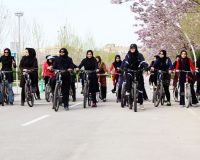 ضرورت راه اندازی مسیر دوچرخه در بوستان بانوان قزوین
