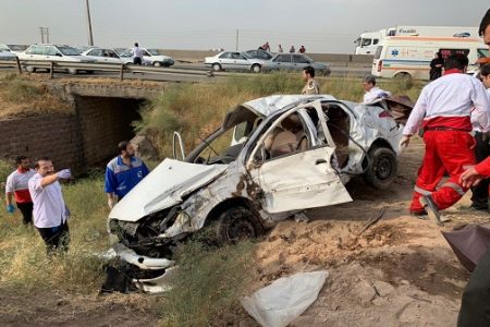 سه کشته در حادثه رانندگی در شهرستان البرز
