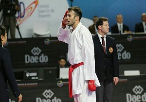 عسگری مدال برنز کاراته وان مسکو رابه گردن آویخت