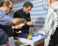 ارائه خدمات پزشکی به زائرین اربعین حسینی در موکب سیدالشهداء اوقاف استان قزوین