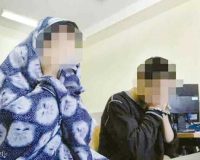 زوج قاچاقچی با ۲۰ کیلو تریاک دستگیرشدند