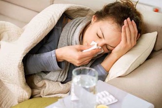 آنفلوآنزا از پاییز تا اوایل بهار رخ می‌دهد