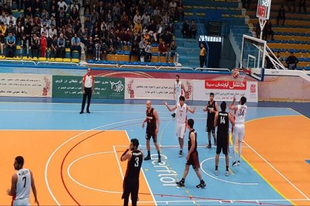 تیم بسکتبال شهرداری قزوین بازهم باخت