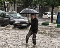 هشدار در خصوص بارش باران‌های سیل آسا در قزوین