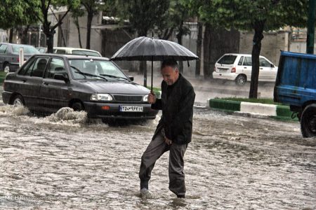هشدار در خصوص بارش باران‌های سیل آسا در قزوین
