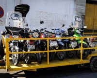 ۱۶ دستگاه موتورسیکلت متخلف در قزوین توقیف شد