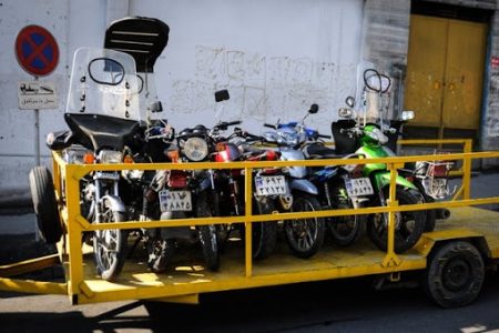 دستگيري باند سارقان موتورسيکلت در قزوین