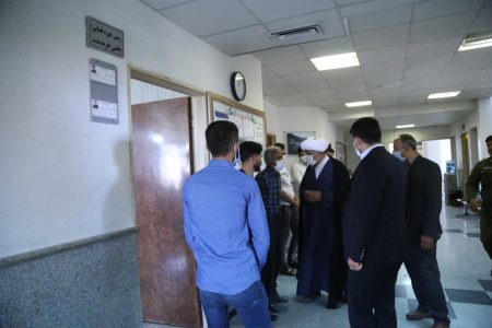 بازدید سر زده رییس کل دادگستری استان قزوین از دادگاه بخش خرمدشت