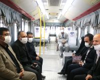 بازدید شهردار و مدیران شهرداری نظرآباد از سازمان اتوبوسرانی قزوین