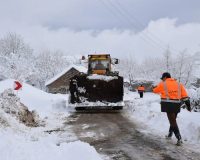 برف ویخبندان در راه استان قزوین