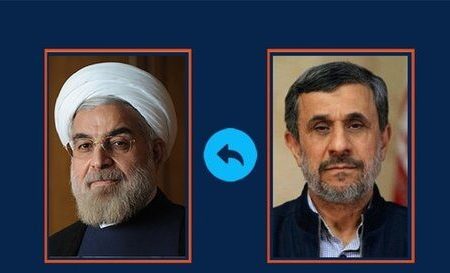 محمود احمدی‌نژاد به روحانی نامه داد