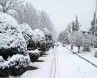 بارش سنگین برف در استان قزوین؛ هشدار نارنجی هواشناسی صادر شد