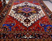 فرش های دستباف را در نمایشگاه قزوین ببینید