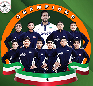 قهرمانی مقتدرانه ایران با کسب ۶ مدال طلا، ۳ نقره و ۱ برنز