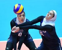 پیروزی بانوان ایران در والیبال قهرمانی آسیا