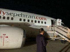 خروج هواپیمای سپهران از باند فرودگاه مشهد
