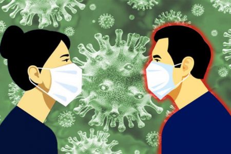 ویروس جدید کرونا قابلیت انتقال به بدن از  طریق تنفس را دارد