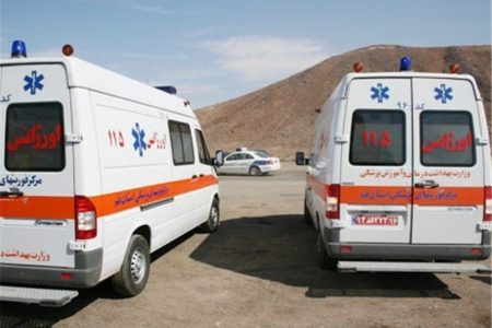 تصادف زنجیره ای در پلیس راه یاسوج به شیراز