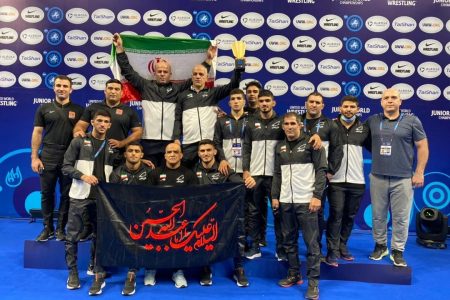 تیم کشتی آزاد جوانان ایران قهرمان جهان شد