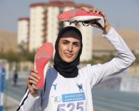قهرمانی محمودی با شکستن رکورد ملی ۴۰۰متر با مانع بانوان ایران