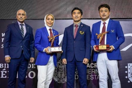تیموری، برترین داور رقابت‌های پاراتکواندو قهرمانی جهان شد