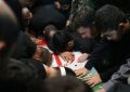 پیکر مطهر شهید محمد مهدی مهدی‌پور قزوینی تشییع شد