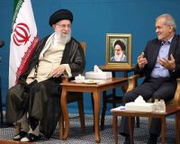 دیدار دکترپزشکیان با رهبر انقلاب پیش از حضور در سازمان ملل